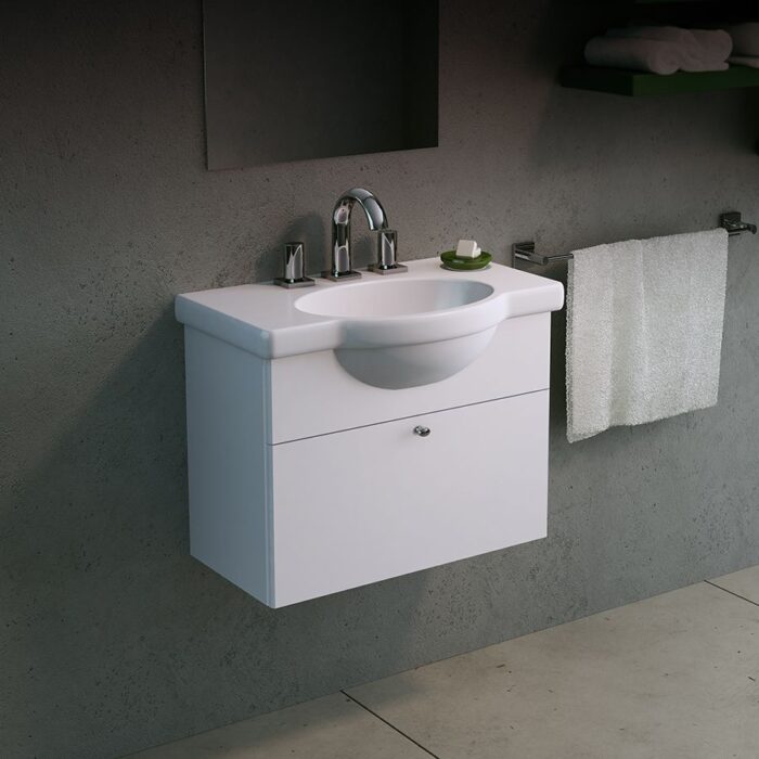 Venecia X6VE Mueble Colgar 64cm 1P Blanca Ferrum 2