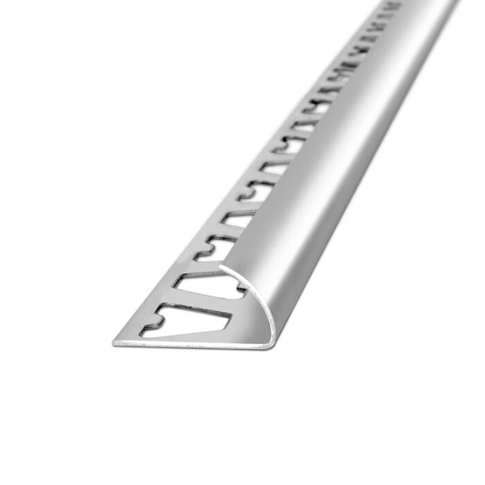 1381 Guardacanto Arco Aluminio 10mm Cromo Deluxe Atrim 1