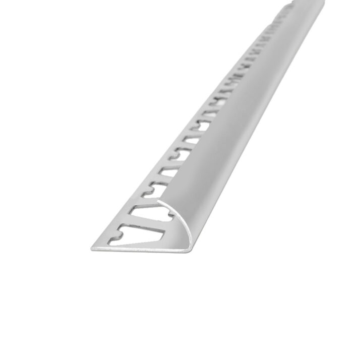 1383 Guardacanto Arco Aluminio 10mm Cromo Mate Atrim 1