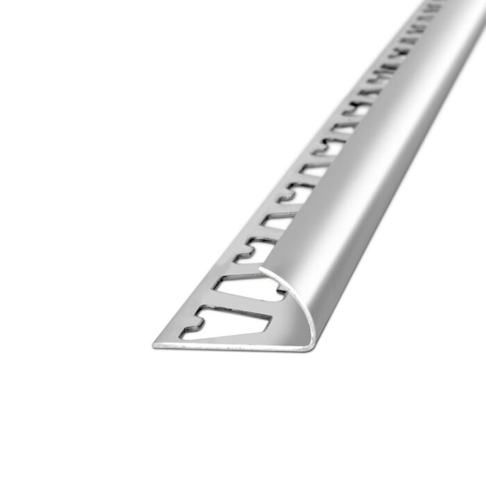 1394 Guardacanto Arco Aluminio 12mm Cromo Deluxe Atrim 1