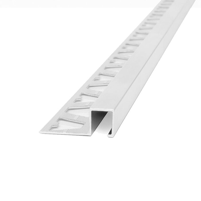 3421 Guardacanto Quadra Aluminio 10x10mm Cromo Deluxe Atrim 1
