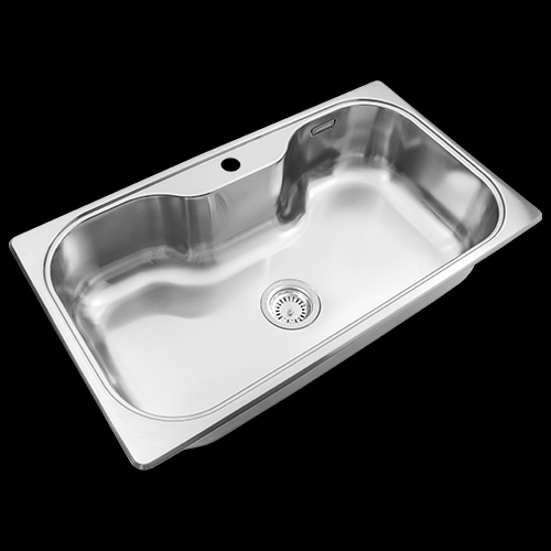 Pileta Simple Luxor SI85A 855x48x21 Johnson Acero 1